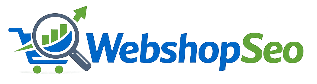 webshop seo logó
